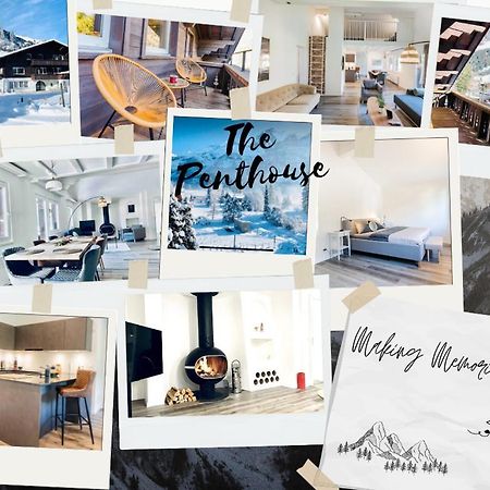 Unique Penthouse With Gallery And Mountain View Kandersteg Exteriér fotografie