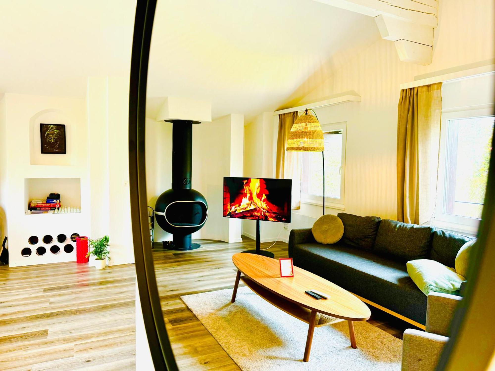 Unique Penthouse With Gallery And Mountain View Kandersteg Exteriér fotografie