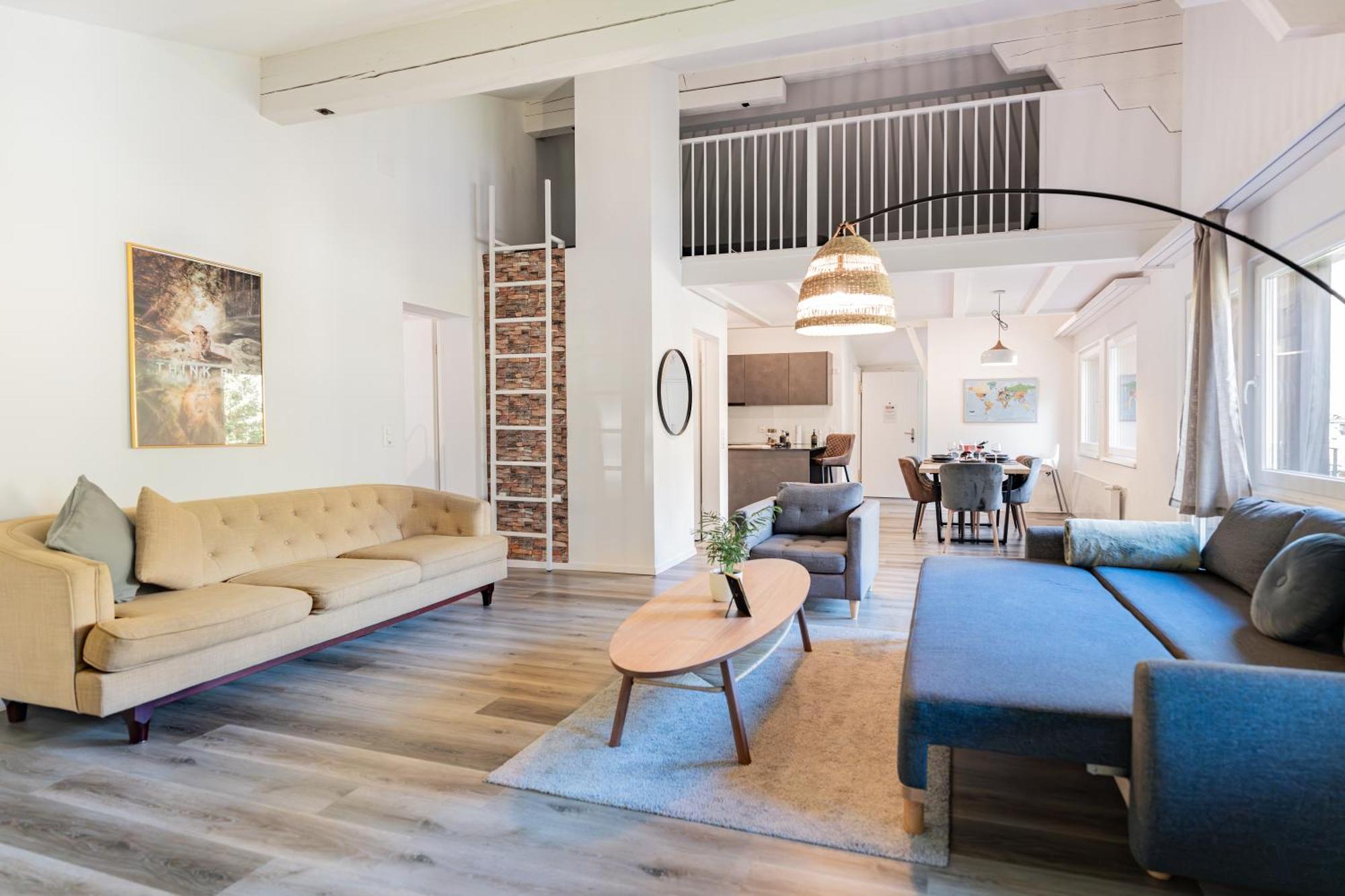 Unique Penthouse With Gallery And Mountain View Kandersteg Exteriér fotografie