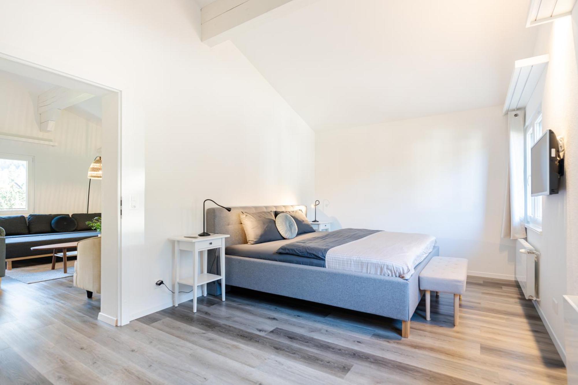 Unique Penthouse With Gallery And Mountain View Kandersteg Exteriér fotografie